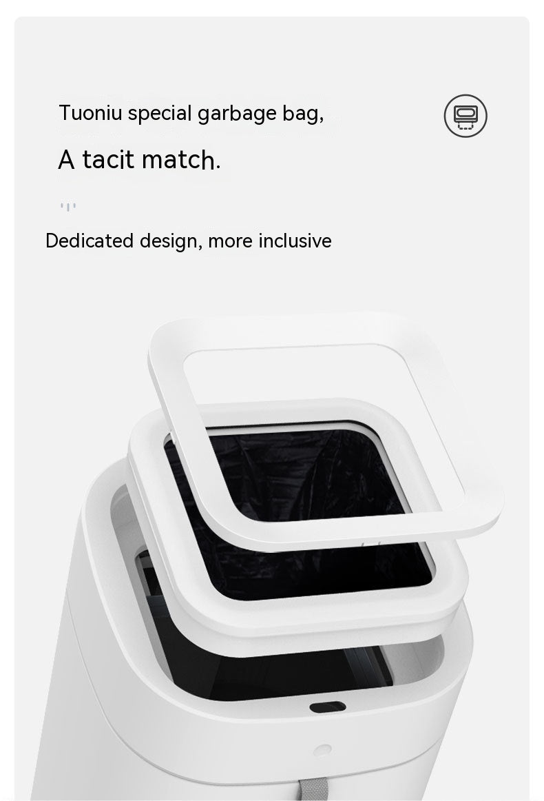Smart Household Kitchen Automatic Bag Change Trash Can
