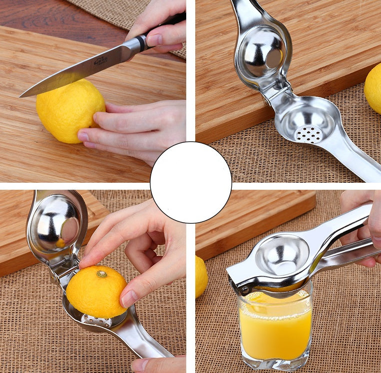 Stainless Steel Manual Lemon Juicer Orange Juicer Baked Stainless Steel Lemon Clip