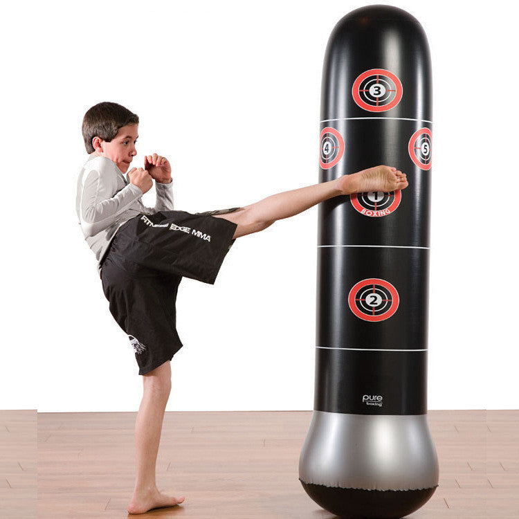 Thickened Fitness Vertical Inflatable Non-invertible Boxing Column