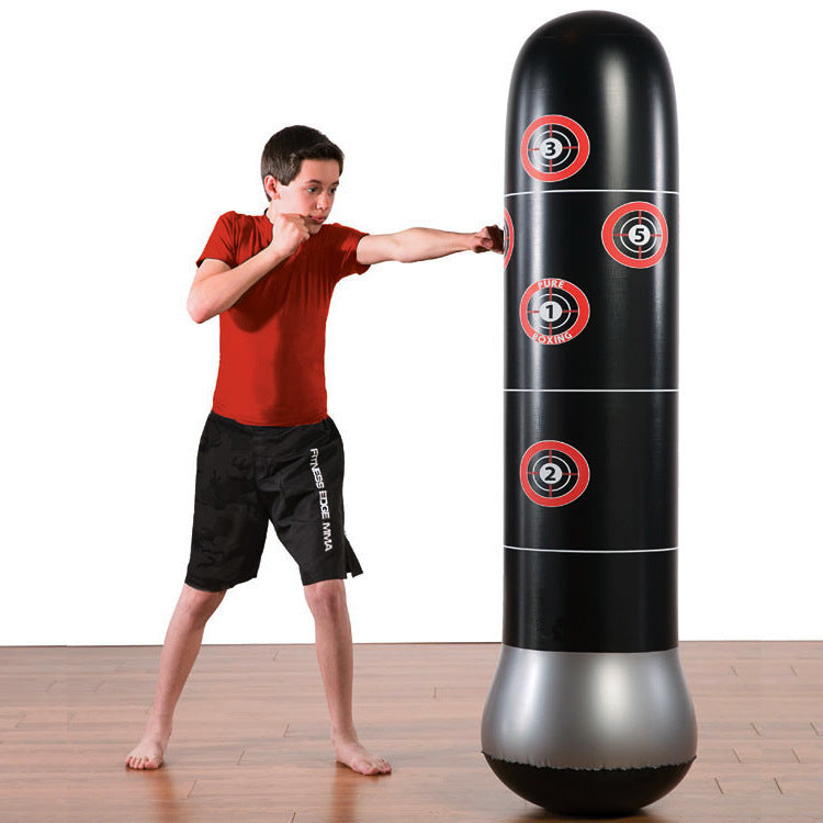 Thickened Fitness Vertical Inflatable Non-invertible Boxing Column