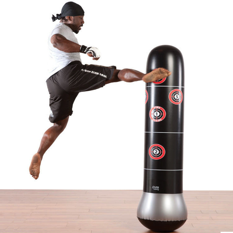 Thickened Fitness Vertical Inflatable Non-invertible Boxing Column
