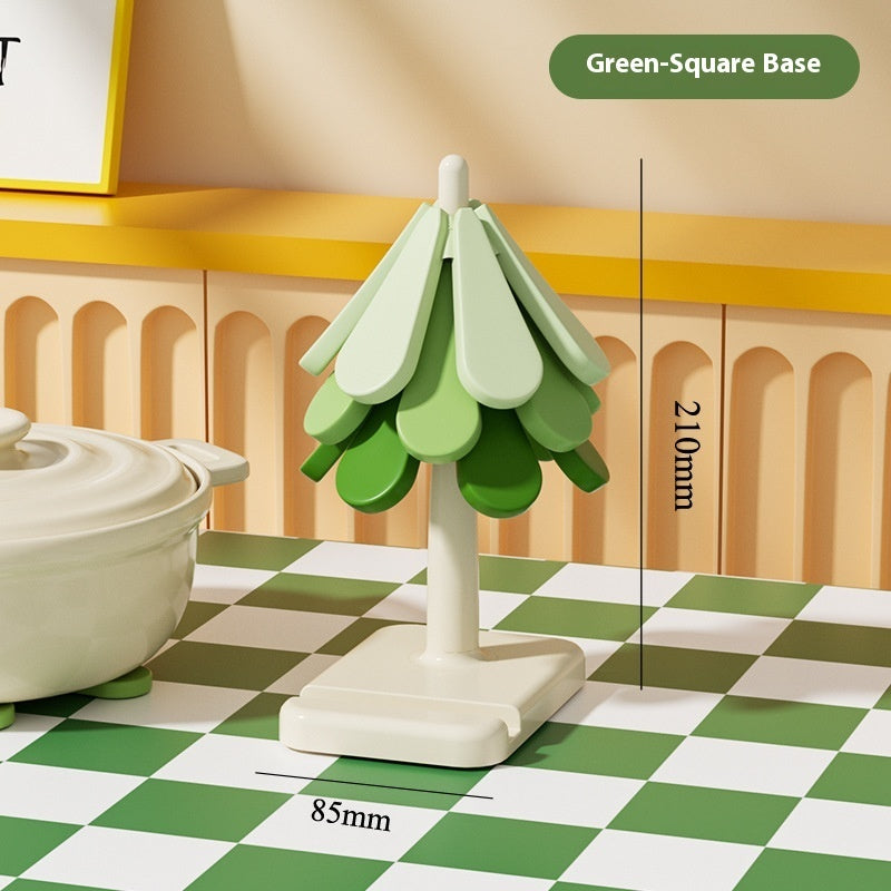 Gradient Color Silicone Placemat Heat Proof Mat