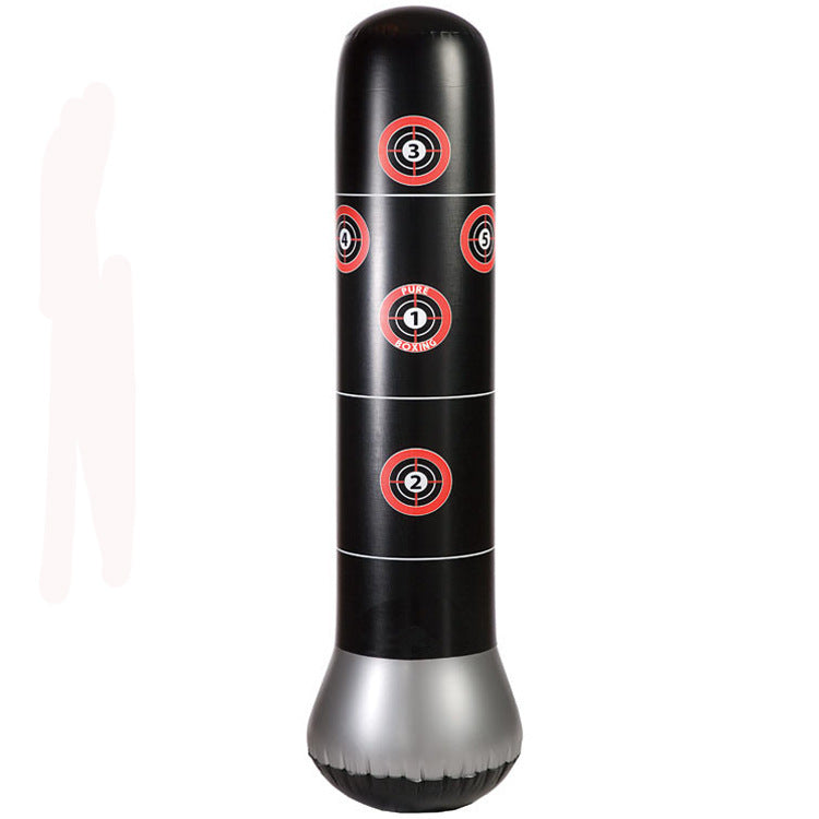 Thickened Fitness Vertical Inflatable Non-invertible Boxing Column